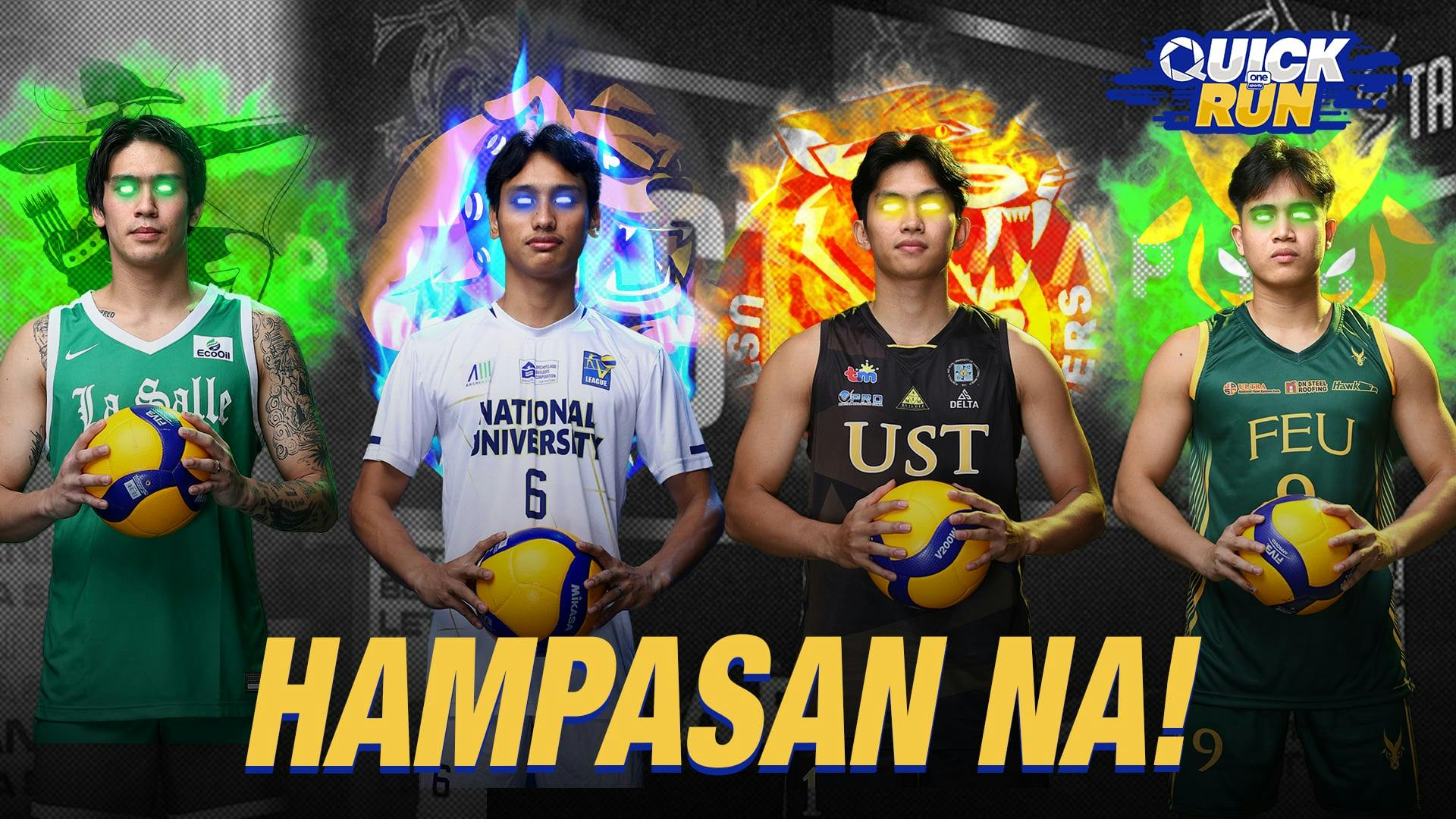 NU, UST, DLSU, FEU aim Final Four return in UAAP Season 87 men